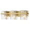 Z-Lite Bennington 3 Light Vanity, Modern Gold & Clear 1938-3V-MGLD - alternate 1
